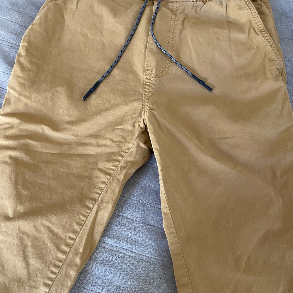 American Eagle Outfitters Kids Pull-On Chino Pants in Tan